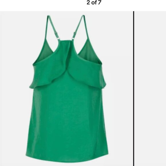 Cabi Park Racerback Cami #6111 Verdant Green tank, size Medium - Picture 4 of 8